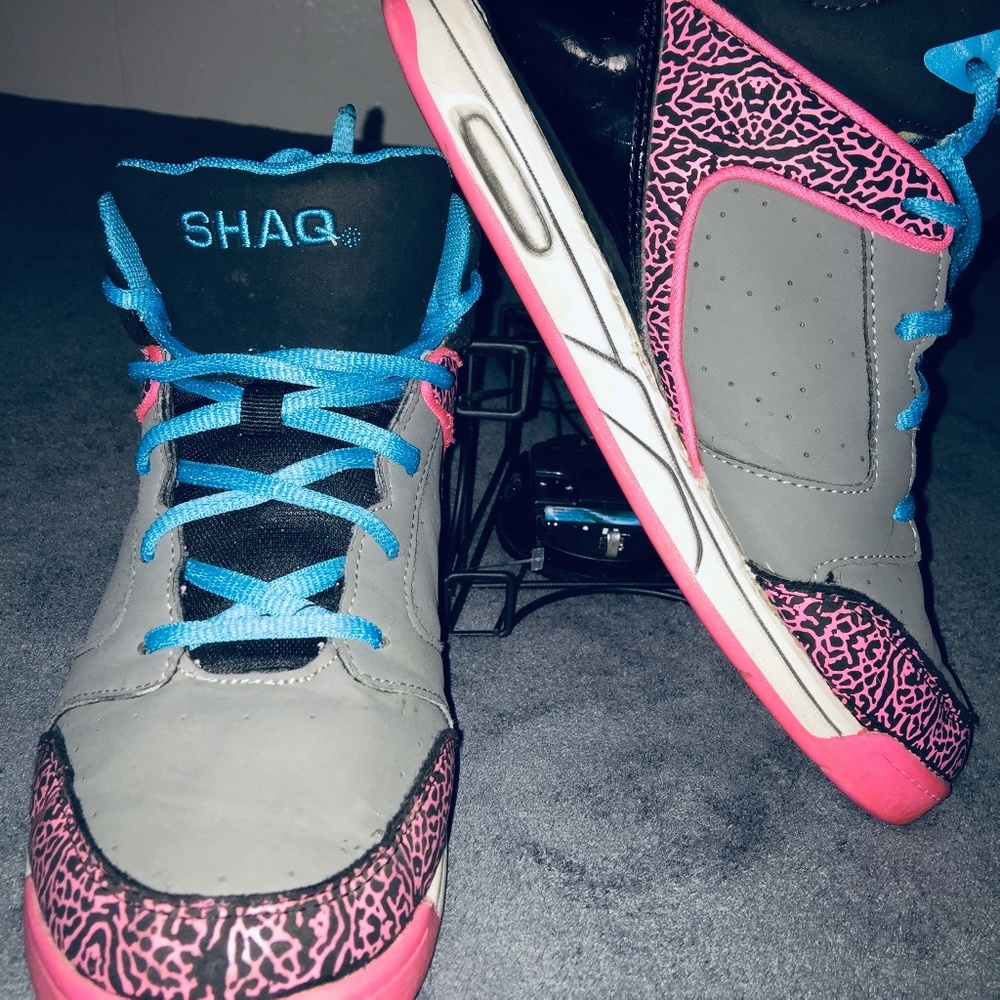 Men's High Top Shaq Basketball Shoes Size 9